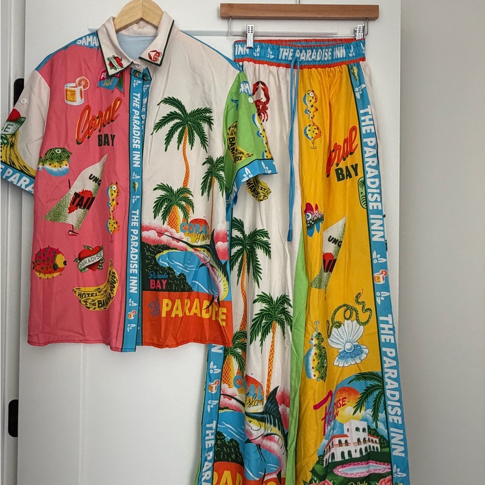 Tropical Paradise Two-Piece Set